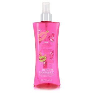 Body Fantasies Signature Pink Vanilla Kiss Fantasy by Parfums De Coeur Body Spra